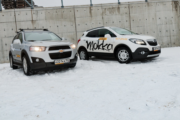 Chevrolet Сaptiva и Opel Mokka