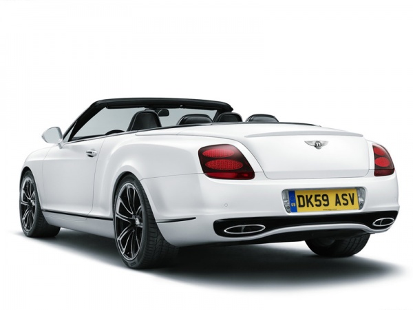 Bentley Continental GTC Supersports Convertible фото